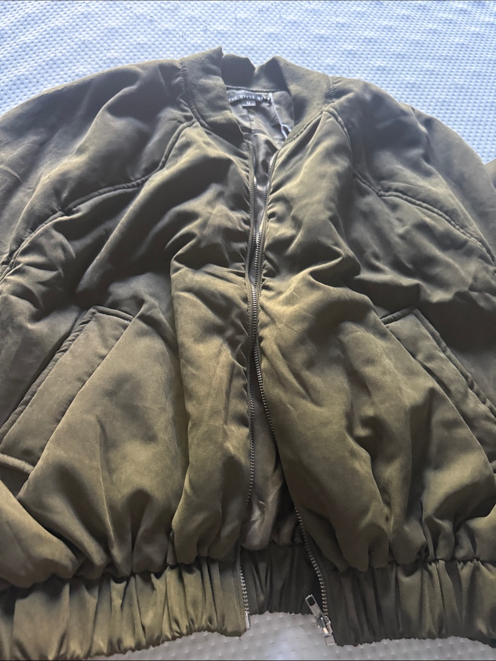 HYFVE Olive Green Bomber Jacket